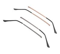 NOLITOY Branches de Lunettes de Rechange Universelles en Métal 2 Paires Accessoires pour Montures de Lunettes Kit de Réparation pour Remplacement Facile et Maintien Antidérapant