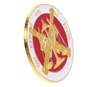 NOLITOY Broche Balance de Justice en Métal Doré, Insigne Juridique Élégant, Accessoire Présent pour Avocats et Passionnés de Droit, Usage Professionnel et Collection, Taille Moyenne