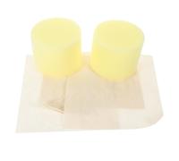 NOLITOY Brosse à Huile de Cuisson en Tissu Performant, 1 Set 2 Noyaux de Rechange et 2 Chiffons, Pinceau Multifonction pour Crêpes et Barbecue, Accessoires la Cuisine Couleur Aléatoire