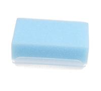 NOLITOY Brosse de Bain Garçon Fille Ergonomique et Douce Brosse Sensorielle Multifonction Éponge Sans Compacte pour Soins Peau et Exfoliation Légère Bleu Ciel