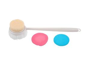 NOLITOY Brosse de Exfoliante Double Face avec Poignée Ergonomique Brosse Dos pour Homme et Femme Nettoyage Doux et Exfoliation Complète Du Corps