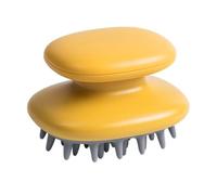 NOLITOY Brosse Shampooing Silicone Portable pour Massage Chevelu Peigne Massage Mains pour Nettoyage Profond et Stimulation Racines Outil Coiffure Léger et Usage Quotidien à Domicile