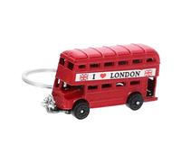 NOLITOY Bus Keychain Vintage British Souvenir Key Ring Lightweight Travel Keepsake For Collectors