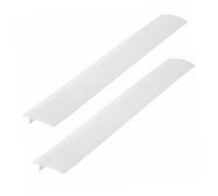 NOLITOY Cache-espaces pour Four et Cuisinière Blanc 63,5 Cm Pvc Résistant Haute Température Protège-cuisinière Combleur D'espace Cuisine Kit 2 Pièces Utilisation Plan de Travail