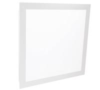 NOLITOY Cache-Plafonnier Aluminium 30X30 CM Blanc Panneau Translucide Givré Abat-Jour Léger pour Éclairage Intégré la Cuisine Salle de Bain Couverture Lumineuse Uniforme Installation