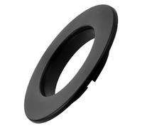 NOLITOY Cache-Trou Mural en Fonte pour Cheminée Collier de Conduit de Chaudière 125 MM Protection Thermique Anti-Poussière Cache Décoratif pour Tuyaux de Poêle Bois Accessoire Maison