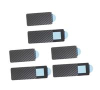 NOLITOY Cache Webcam Glissant pour Ordinateur Portable Et Tablette 6 Pièces, Protection Confidentialité, Housse Sécurité Minimaliste, Usage Bureautique Et Télétravail, Adhésif Puissant, Couleur Noire