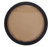 NOLITOY Cadre Rond à Broder 14 Pouces Noir en Bois, Cercle à Broder Mural pour Décoration Artisanale, Cadre Photo Décoratif pour Exposition de Broderie, Tambour Broderie et Loisirs