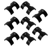 NOLITOY Cales de Conversion de Guidon VTT en Alliage D’Aluminium Lot de 4 Rehausseurs de Potence 286 MM Extension de Potence Vélo pour Amélioration Posture en Cyclisme Tout-Terrain