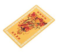 NOLITOY Carte Taisui Amulette Carte de Chance de Style Chinois Décoration Amulette de Richesse