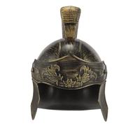 NOLITOY Casque Soldat Romain Adulte Doré Léger et Respirant Accessoire Cosplay Historique pour Halloween Carnaval et Performance