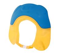 NOLITOY Casquette de Bain Garçon Fille Imperméable Silicone Protège-yeux et Oreilles Bonnet Shampooing Doux et pour Tout-petits Protection Cheveux Lors Lavage et Coupe Confortable et Sûr