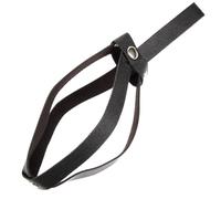 NOLITOY Ceinture en Cuir Noir pour Flacon de Potion 250 ML, Porte-Bouteille Sphérique pour Cosplay et Jeux de Rôle, Accessoire Déco Vintage pour Bouteilles en Verre, Légère et Portable