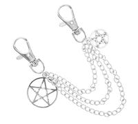 NOLITOY Chaîne de Chaussure avec Étoile à Branches Décoration de Lacets pour Baskets et Chaussures Accessoire Mode Antirouille pour Homme et Femme