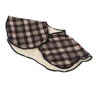 NOLITOY Châle de Soins pour Fauteuil Roulant Imperméable et Coupe-vent, Couverture Chauffante D’hiver Légère et Ajustable, Cape D’épaule pour Personnes Âgées et Patients Alités, Protection