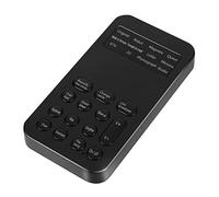 NOLITOY Changeur De Voix Portable Mini avec Effets Sonores Externes Compatible Système Pc Et Jeux Modulateur Vocal Multifonction pour Appels Et Enregistrement