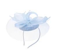 NOLITOY Chapeau Fascinator Pour Femme Tea Party Chapeaux De Seau Pour Les Femmes Bandeau Fascinateur Pour Femme Chapeau De Thé Pour Les Femmes Chapeaux Pour Les Mariages Engrener Sky-blue