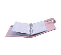NOLITOY Classeur Budget avec Pochettes Zippées Étanches Organiseur Liquide Planificateur Budgétaire Portable Protège Cartes et Reçus Design