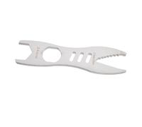 NOLITOY Clé Multifonctionnelle Auto-serrante Double Tête Outil Robuste Acier pour Plomberie Cuisine et Salle de Bain Compacte et Portable pour Réparations Rapides