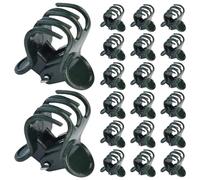 NOLITOY Clips de Support pour Plantes en Plastique Vert 40pcs, Pince de Fixation Réutilisable pour Plantes Grimpantes et Jardin, Facile à Utiliser pour Orchidées et Tomates