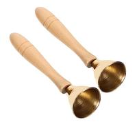 NOLITOY Cloche Musicale pour Garçon Fille de Petites Cloches Portatives Cuivre Éducatif Montessori pour Garçon et Fille Instrument de Percussion pour Développement Sensoriel et