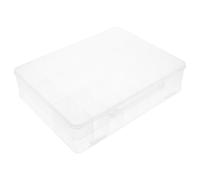 NOLITOY Coffret Rangement Vernis à Ongles Double Face Flacons Boîte Transparente Séparateurs pour Huiles Essentielles Tubes Voyage