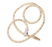 NOLITOY Collier Serpent Magnétique Ajustable avec Design Rétro Minimaliste pour Femmes et Accessoire Mode Halloween et