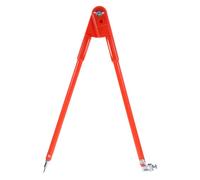 NOLITOY Compas à Dessin Professionnel pour Menuiserie en Plastique Orange, Outil Multifonction pour Traçage Précis de Cercles, pour Travaux de Bois et Dessin Technique