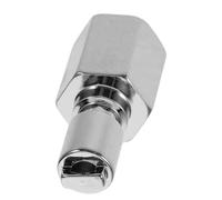 NOLITOY Connecteur Rapide Argenté pour Régulateur de Plongée 3/8-24 Unf Adaptateur 12,7mm en Cuivre-Nickel pour Tuyau D'inflation, Protection Maximale Anti-Fuite pour Équipements