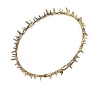 NOLITOY Couronne de Bal en Métal Or Unisexe pour Costume Renaissance, Design Exquis, Usage Longue Durée, pour Fêtes Costumées et Événements à Thème