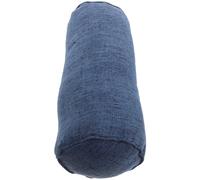 NOLITOY Coussin Cylindrique de Yoga 15x15x40 Cm Bleu Rembourrage Traversin Ergonomique pour Soutien Lombaire, Confort du Dos et Relaxation la Maison Cours de Yoga
