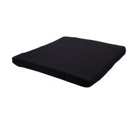NOLITOY Coussin de Siège de Chaise Imperméable en Éponge Polyester Respirant Fermeture Éclair Lisse, Lavable et Confortable pour Usage Intérieur et Extérieur, Design Élégant Noir 40x40 Cm