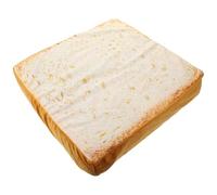 NOLITOY Coussin Tapis de Repos pour Chat et Petit Chien de Tranche de Toast en Éponge Élastique Détachable, Sieste en Intérieur ou Camping