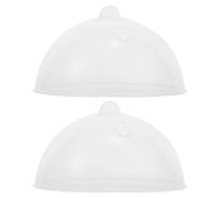 NOLITOY Couvercles en Plastique Rangement Compact Lot de 2 Antiadhésive pour Cuiseur à Œufs Durs pour Petites Cuisines