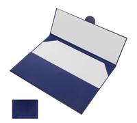 NOLITOY Couverture Trifold Pliable en Papier et Pu pour Remise de Diplôme, Protection Multifonctionnelle pour Certificats et Événements comme Mariages et Anniversaires