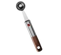 NOLITOY Cuillère à Boule Melon Acier Inoxydable Scoop Polyvalent pour Fruits Glace et Melon Outil de Cuisine et Ergonomique Usage Domestique et Professionnel