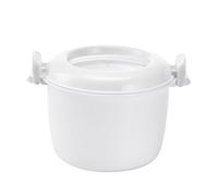 NOLITOY Cuiseur à Riz Micro Ondes Multifonction Boîte Repas Isolante PP Alimentaire Compatible Micro Ondes Congélateur et Lave pour Cuisson Riz Légumes et Pâtes Réutilisable