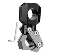 NOLITOY de Guidon Support Suspendu Compact et Solide en Alliage D'aluminium Pliable Modèle Uhr150, pour Casque de Scooter Accessoire Moto Pratique et Gain pour Moto