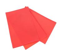 NOLITOY Décoration de Jardin Lot de 3 Pièces Légère et Facile à Transporter en Plastique Rouge Modèle Tuiles de Toit à Motif Écaille de Poisson, Structure Simple pour Aménagement