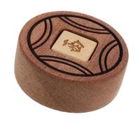 NOLITOY Dés de Mahjong Légers en Matériau Synthétique Marron, Accessoires Pratiques pour Parties et Rassemblements de Jeu de Mahjong à Tuiles