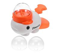 NOLITOY Distributeur de Friandises Interactif pour Chien Rotatif Forme de Baleine Distributeur de Nourriture à Bouton pour Entraînement Mental Repas Programmés pour Chiots Actifs