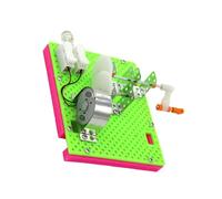 NOLITOY DIY Générateur Manuel Éducatif pour Garçon Fille Scientifique Assemblement Pratique Modèle Pédagogique Stimulant Observation et Curiosité