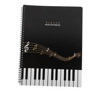 NOLITOY Dossier pour Partitions de Musique Classeur Transparent Plastique Organiseur de Rangement Bureau et Étanche pour Musiciens et Étudiants