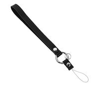 NOLITOY Dragonne Noir pour Téléphone et Appareil Photo Lanière Pratique avec Anneau de Poignet pour Accessoires Évitez Pertes Glissements