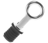 NOLITOY Drain Snap en Acier Inoxydable pour Vidange de Bateau Pneumatique et Kayak, Bouchon Étanche Joint en Caoutchouc Adapté aux Trous de 25 MM