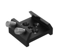 NOLITOY Embase pour Télescope Astronomique Pince, Base de Support Filetage 1/4 - Alliage D'aluminium Résistant aux Intempéries - Montage Rapide pour Astrophotographie des Étoiles