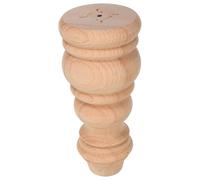 NOLITOY Embout Décoratif en Bois Brut Sculpté Style Européen 18X8 CM Lot de 14 Pièces pour Poteaux d'Escalier et Barres de Lit Élément Décoratif Intérieur pour Meubles et Rampes