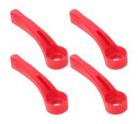NOLITOY Ensemble 4 Pièces Levier de Tondeuse Rouge pour 8148/8591 Accessoire Réglage Lame Précis Outil de Réglage Tondeuse à Cheveux Compatible Homme Pièces de Rechange Solide