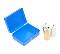 NOLITOY Ensemble de 3 Tubes en Aluminium pour Expériences de Densité, Outil Pédagogique de Physique pour Lycée, Cylindres de Densité Précis pour Mesure de Masse et Volume, Matériel