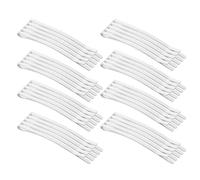NOLITOY Épingles à Cheveux en Métal Simple 100 Pcs Blanc K, Pinces Latérales Petites pour Filles, Accessoires Cheveux Décoratifs Résistants Usage Quotidien